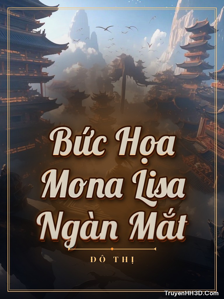 Bìa Bức Họa Mona Lisa Ngàn Mắt